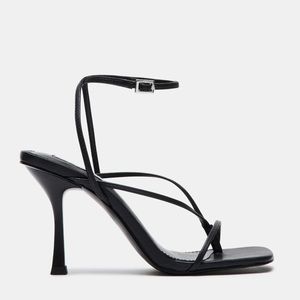 Steve Madden Black Annie Heels